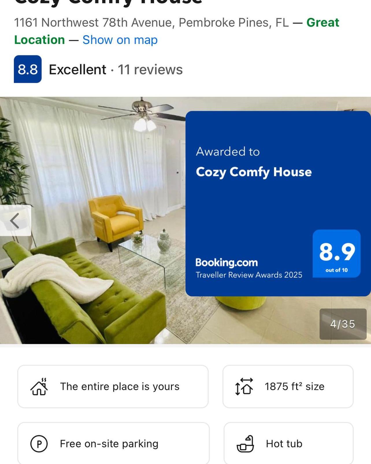 Cozy Comfy House Villa Pembroke Pines Exteriör bild